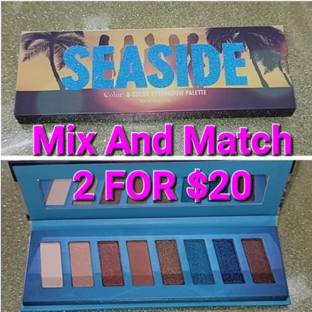 2 FOR $20. DISCONTINUED. Ccolor "Seaside" Palette